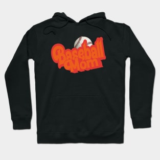 Retro Baseball Mom Hoodie